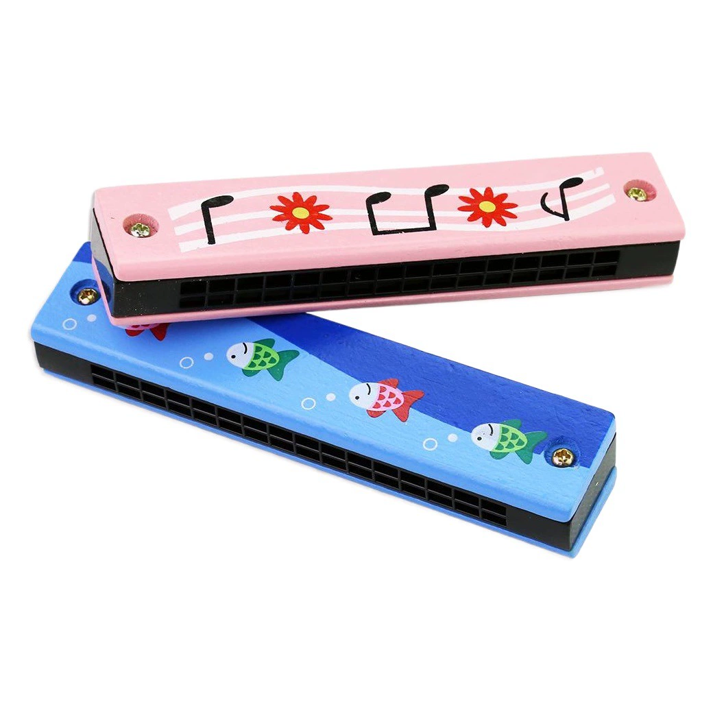 Детская гармошка, креативные учебные пособия для детского сада, ученики начальной школы, духовые инструменты для начинающих, деревянная гармошка, развивающие игрушки