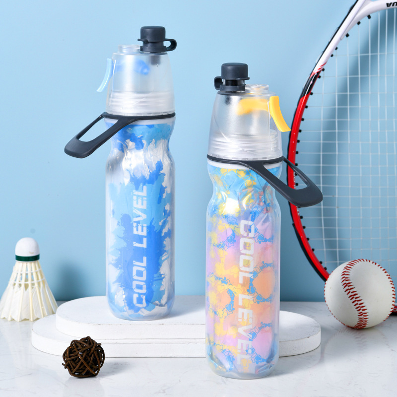 工場直販スプレーウォーターカップ、アウトドアポータブルスポーツフィットネス大容量インターネットセレブPEカップ多機能保冷ケトル|undefined