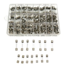 24种 360pcs盒装 5*20 6*30mm玻璃保险丝组盒0.25A-20A 套装 跨境