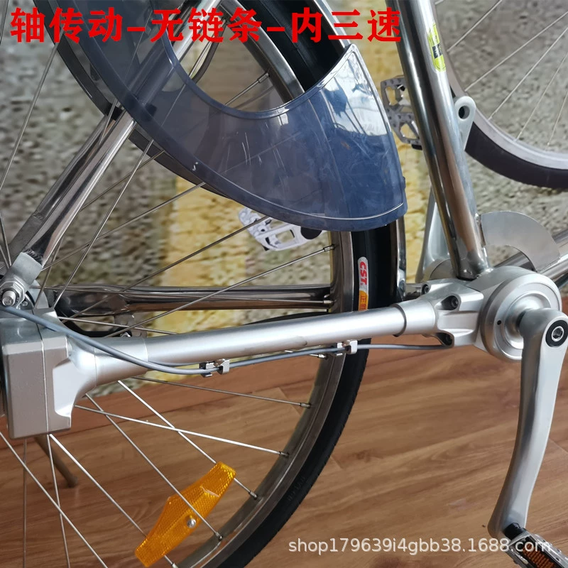 экспорт Japanese shaft transmission велосипед для города commuting легковесный трискоростной нержавеющая сталь толстый балка