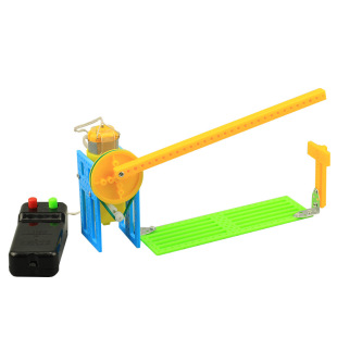 Technology small production DIY lifting gate manual wire control Scientific Experiment Teaching Aids STEAM popular science small invention