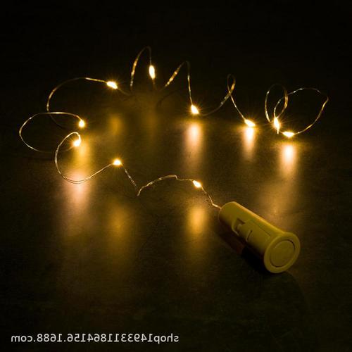 Solar wine bottle stopper light led copper wire bottle stopper light string wedding Christmas decoration manufacturer gift wine bottle light