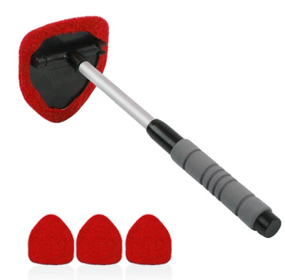 Car cleaning tools, Brush, Car Window Defrosting and - red-4-piece-set