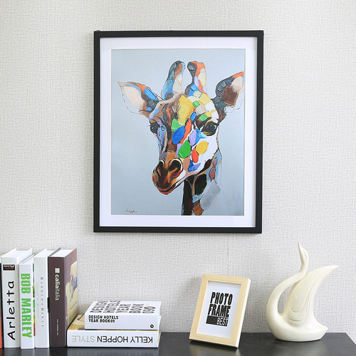 Solid wood photo frame wall hanging 16 inch 20 24 inch A4 creative advertising poster frame frame frame frame frame edge strip