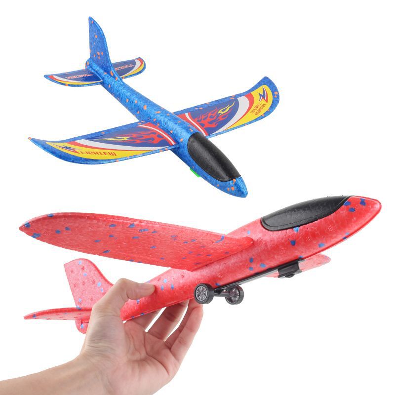 Juguetes de ocio para niños Catapulta de espuma Pistola de aviones Lanzamiento de un clic Lanzamiento de espuma EPP Juguetes deportivos para interiores y exteriores