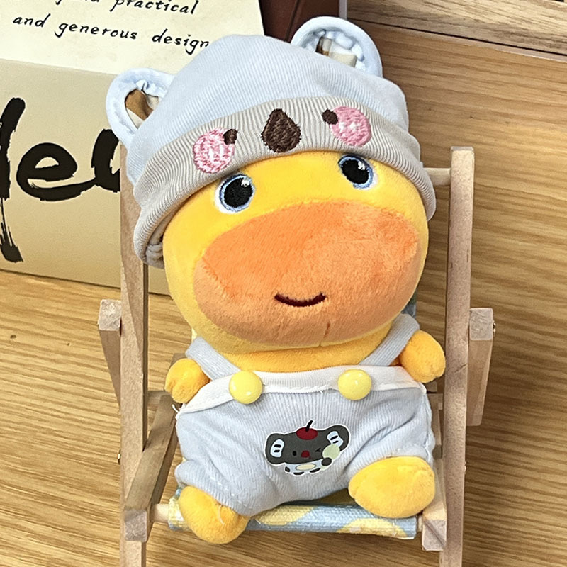 仅衣服10cm水豚lulu玩偶服棉花娃娃衣服卡通系列可爱海星体娃衣|undefined