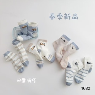 Love Tick-tock Spring and Summer New Children's Socks New