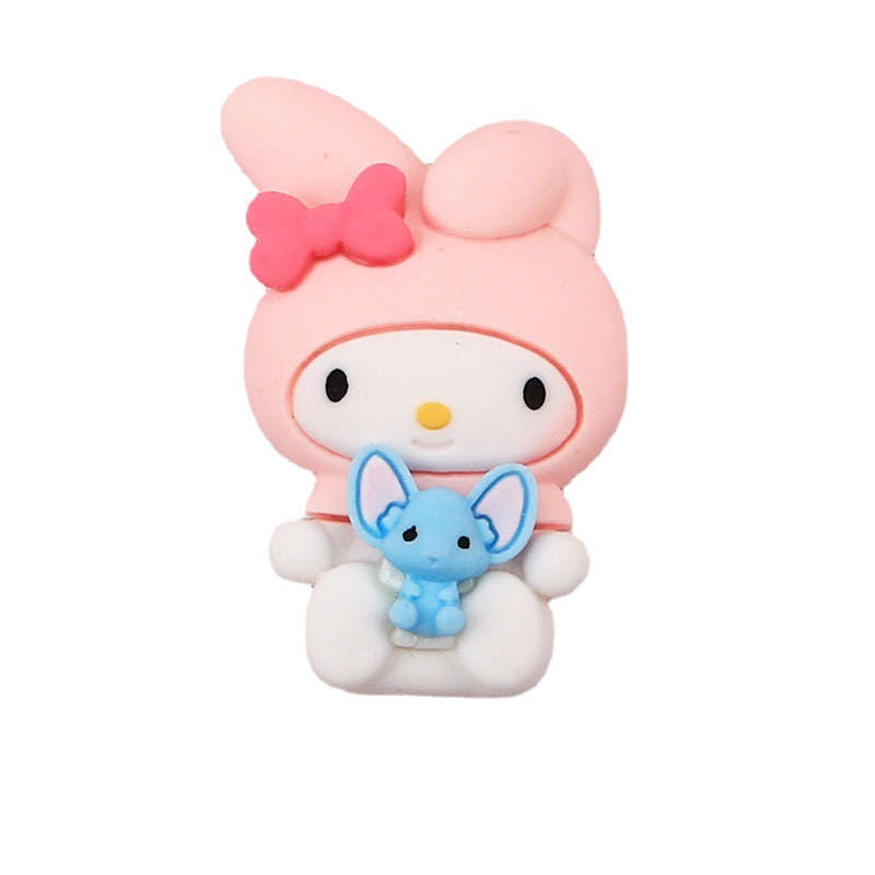 Nuevo pegamento suave de dibujos animados DIY pegamento crema al por mayor diadema horquilla taza de agua papelería lindo perro serie taza pegatinas ventas directas