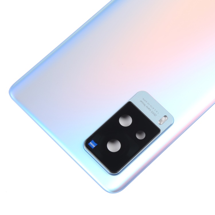 Aplicable para vivo X60 Pro versión mundial Batería original cubierta trasera con anillo de foto (color: rosa)