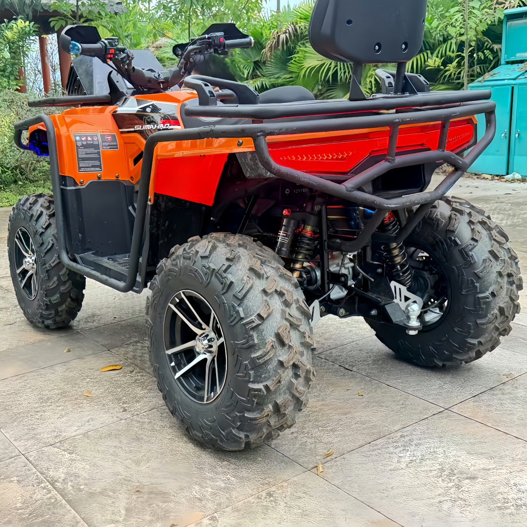Fabricante transfronterizo 500CC bloqueo diferencial de doble cilindro 4X4 refrigerado por agua motocicleta todo terreno ATV vehículo de playa