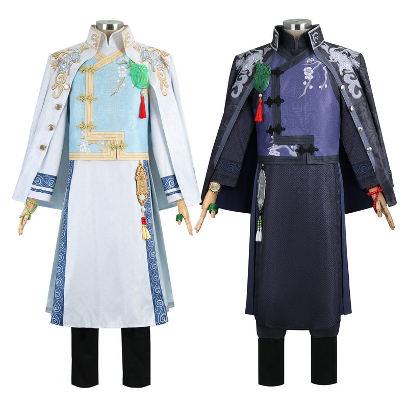 The Fifth Personality Cos Suit under the Truth Kirin Merchant Black Sleeping Umbrella White Sleeping Umbrella Soul Cosplay Costume The Fifth Personality Cos Suit under the Truth Kirin Merchant Black Sleeping Umbrella White Sleeping Umbrella Soul Cosplay Costume