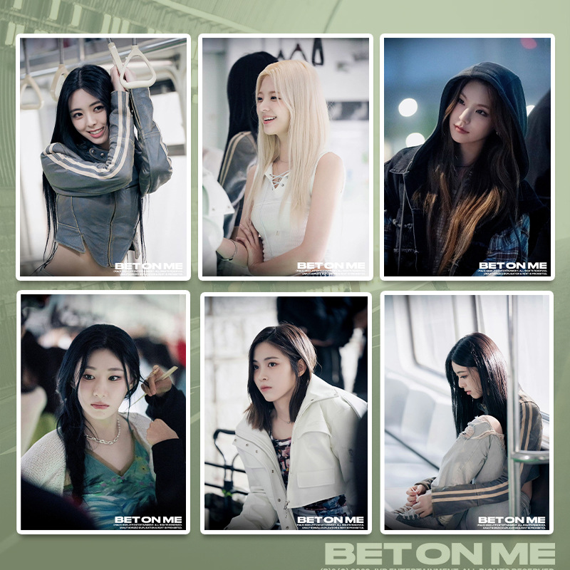 ITZY《BET ON ME》同款不干胶 海报 墙贴画 装饰画 明星周边