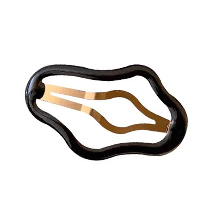 Nube de corteza coreana agujero bb clip detrás de la cabeza rotura pin de pelo 2024 nuevo frente lateral clip de mar de acero