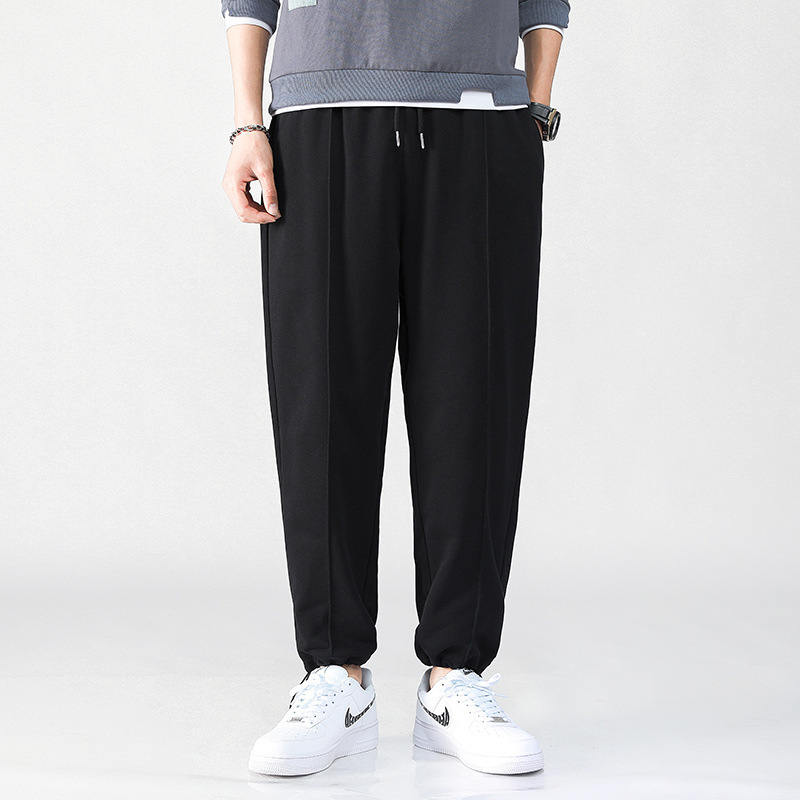 Copy_Stacking Sports Beam Pants Spring та Outumn Meen's Loose Leisure Fashion Guard. JPG