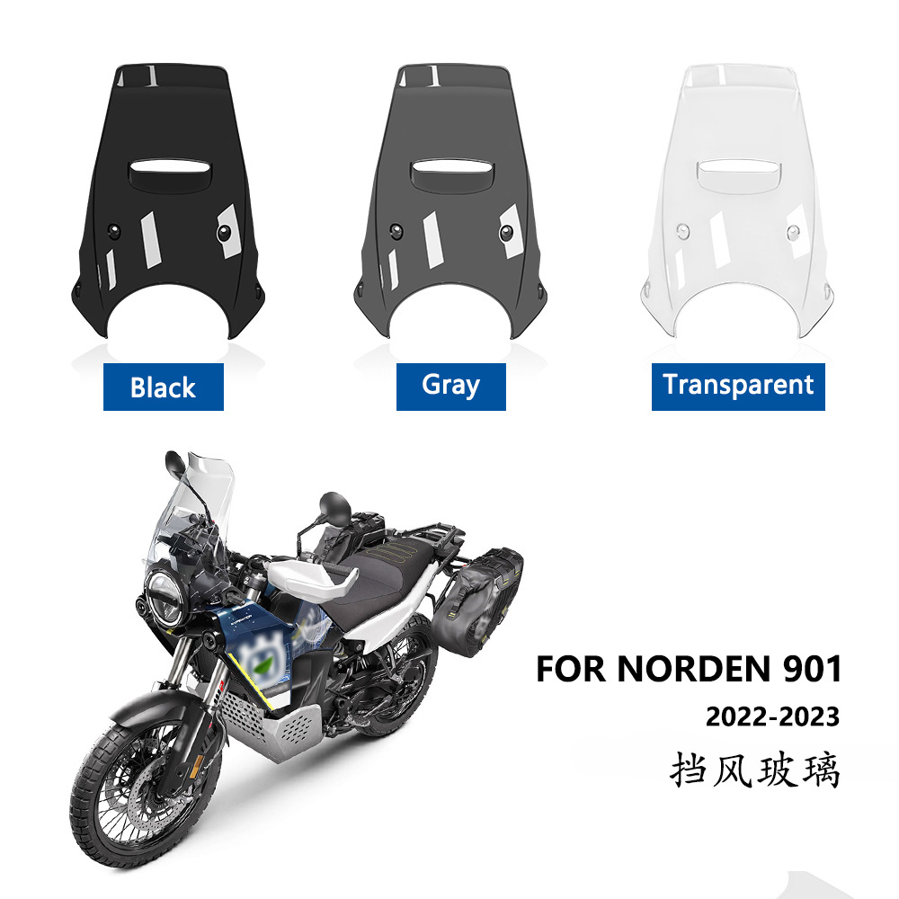 Suitable for Norden 901 2022 2023 motorcycle windshield spoiler windshield deflector