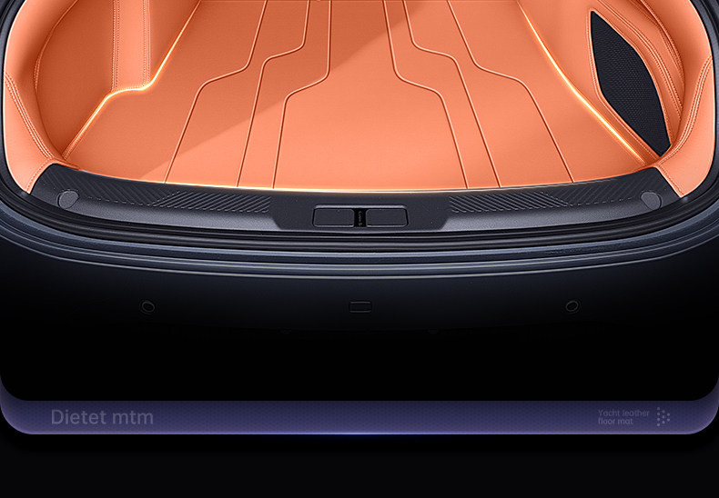 Suitable for Galaxy M7, full-coverage trunk mat, foot mat, decorative leather protective pad, accessories and supplies