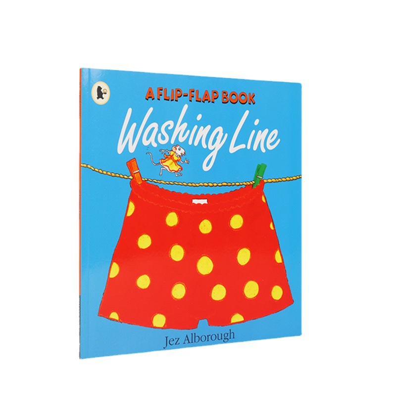 英文原版 吴单推荐交错页翻翻书平装单册 英语启蒙童书绘本点读书