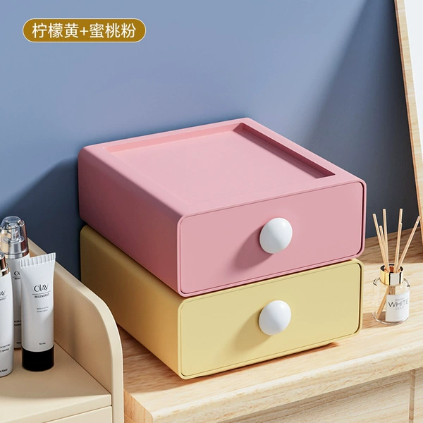 Lemon yellow+peach powder