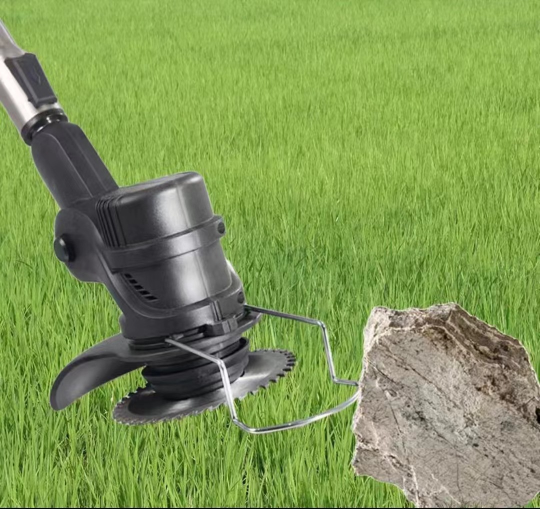 跨境爆款电动割草机家用除草机修枝剪便携手持无线锂电打草机割草