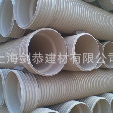 厂家大量供应 PVC加筋管  优质PVC加筋管