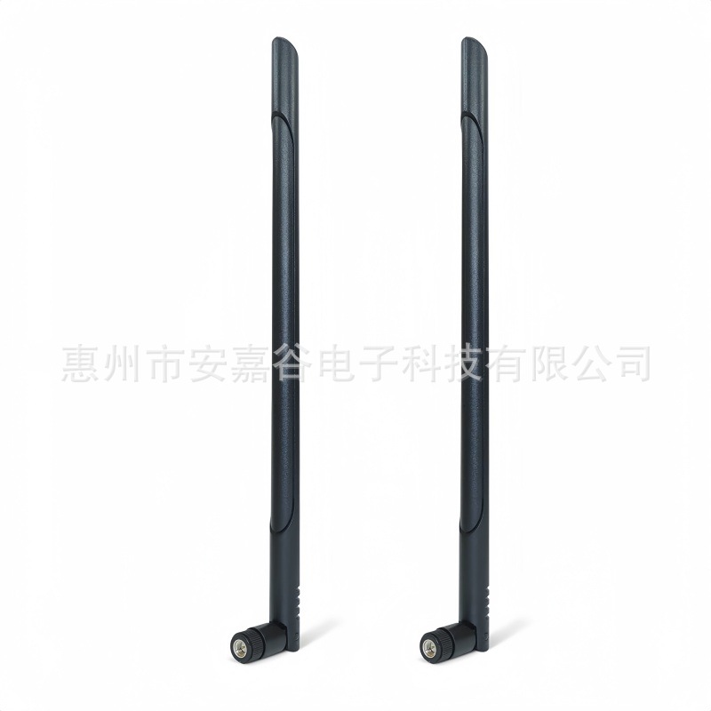 2.4G 5g 5.8g wifi天线ZigBee蓝牙胶棒全向外置10dbi折叠胶棒天线