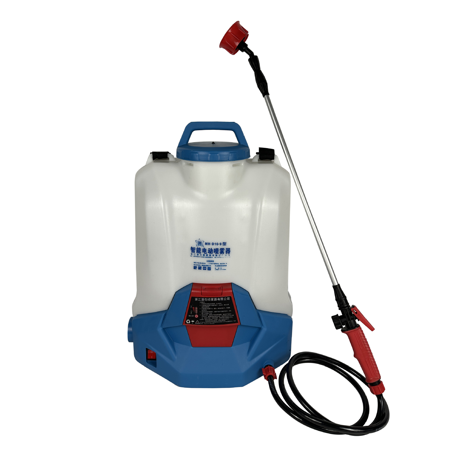 濛花16L背负式电动喷雾器果树园林打药机手动喷雾器高压消毒喷雾