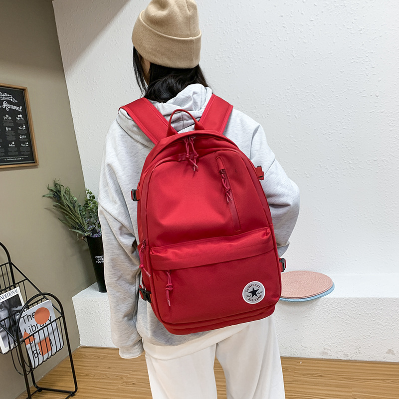 （高版本）匡威防水帆布双肩包男女休闲百搭学生旅行背包书包潮|undefined