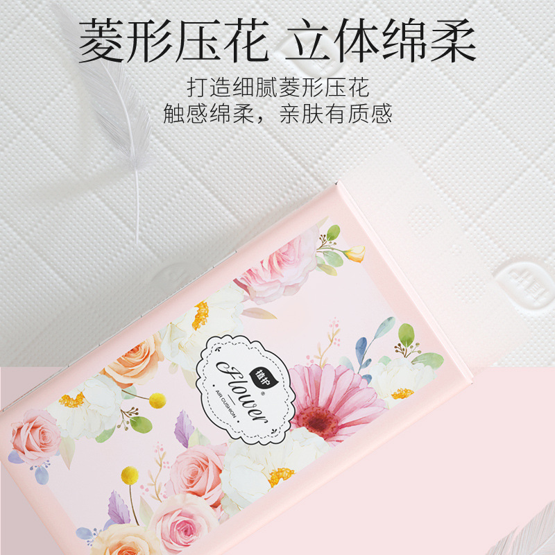 植物保護エアクッション吊り下げティッシュペーパー卸売4層大型パッケージ吊り下げティッシュペーパー家庭用業務用ナプキン11パックフルボックス|undefined