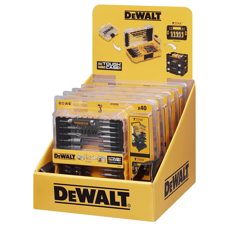 Dewei accesorios eléctricos destornillador cabeza de lote conjunto de broca de lote eléctrica cruz doble rod cabeza de lote de corte de la bobina magnética fuerte