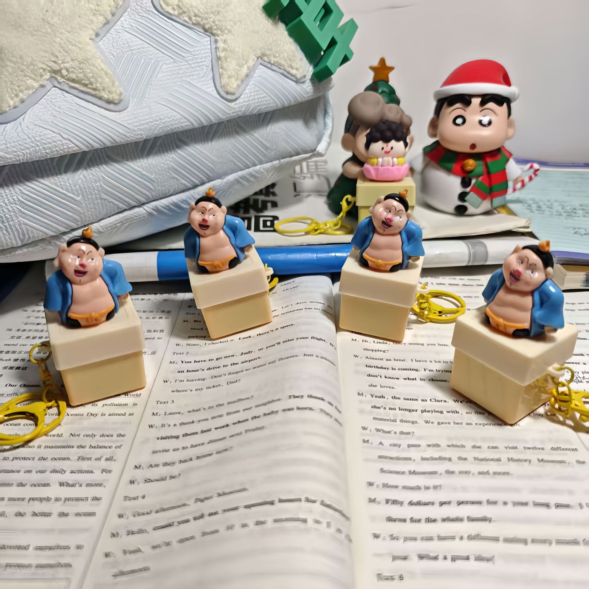 Botón de Voz Taiyi Zhenren, me golpeaste, nuevo botón de sonido creativo para aliviar el estrés, decoración de juguete de figura periférica.