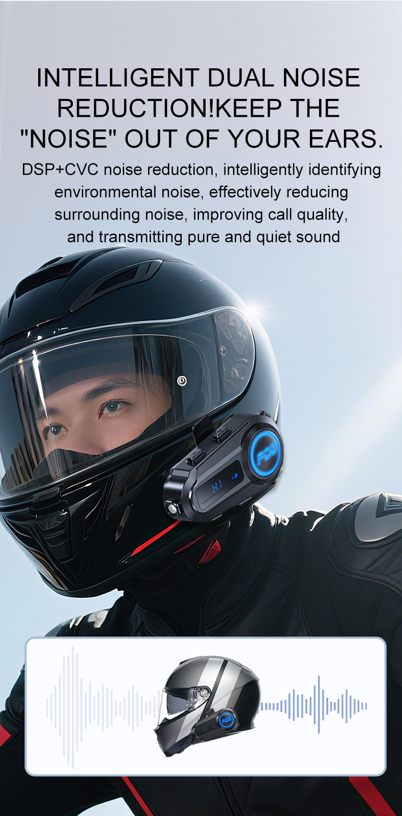 Y08 Cross-Border New Model Helmet Bluetooth Headset Mp3 Mixing Music Sharing Lcd Screen Fm Intercom Helmet Headset