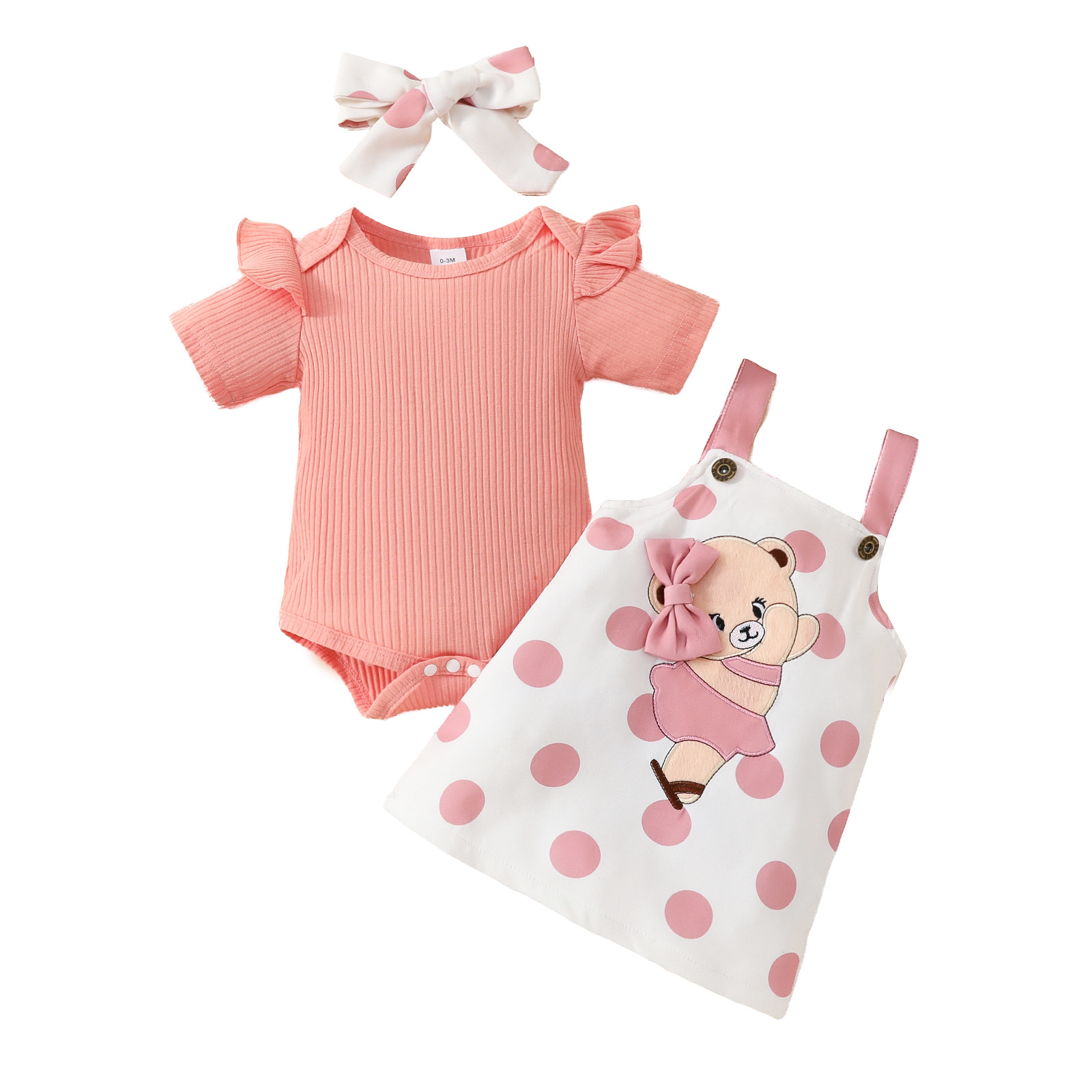 Simple Style Cartoon Cotton Baby Clothing Sets display picture 18