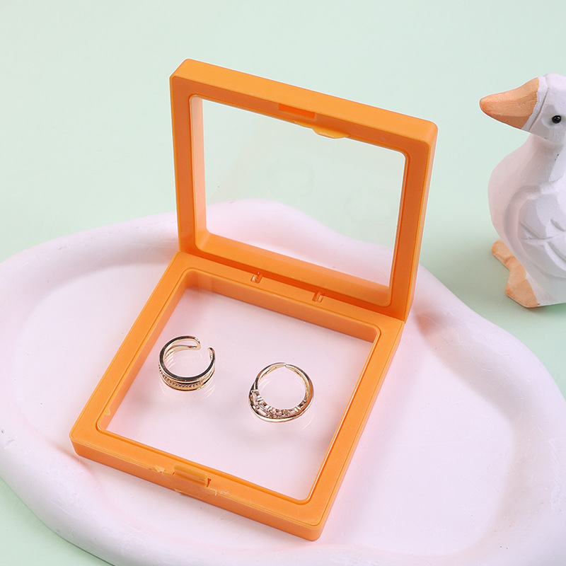 Nueva caja de almacenamiento de uñas desgaste tablero de exhibición de uñas caja de almacenamiento de organización de joyas pieza de uñas caja de almacenamiento a prueba de polvo