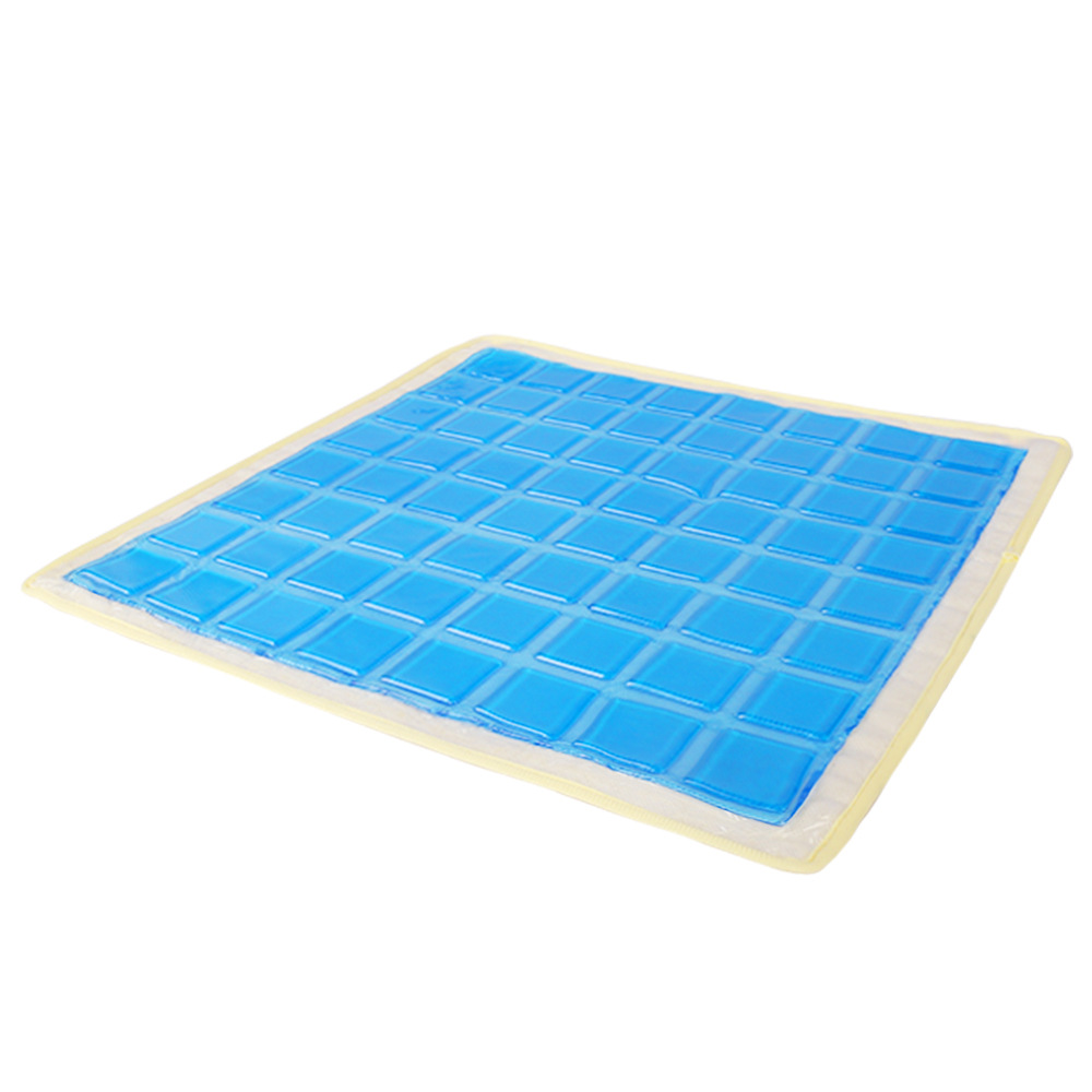 Nuevo cojín transfronterizo sensación de hielo cojín fresco verano coche gel transpirable cojín de hielo oficina silla de larga sesión almohadilla a tope