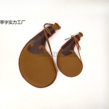 内胆毛皮囊皮酒壶内蒙古特色工艺品纯手工缝制酒囊酒具舞台道具款