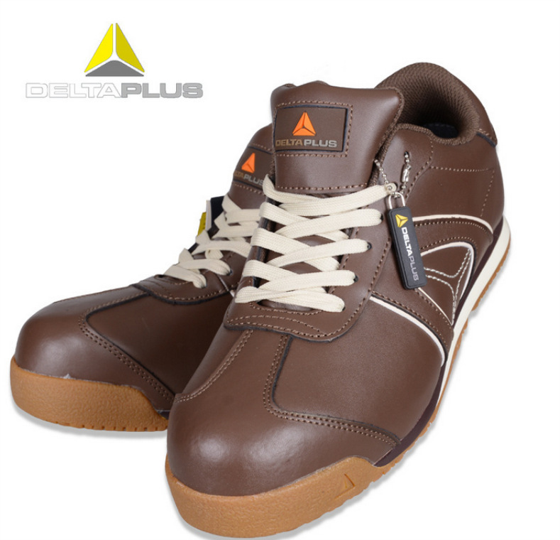 代尔塔301342低帮防静电防砸防刺穿耐油劳保鞋防滑轻便透气安全鞋