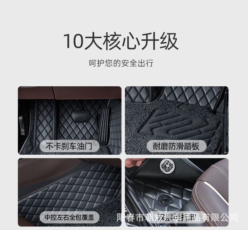 Audi car mat A4L A6L Q5L Q3 Q7 A5 A7 A3 A8L dedicated full surround car pedal