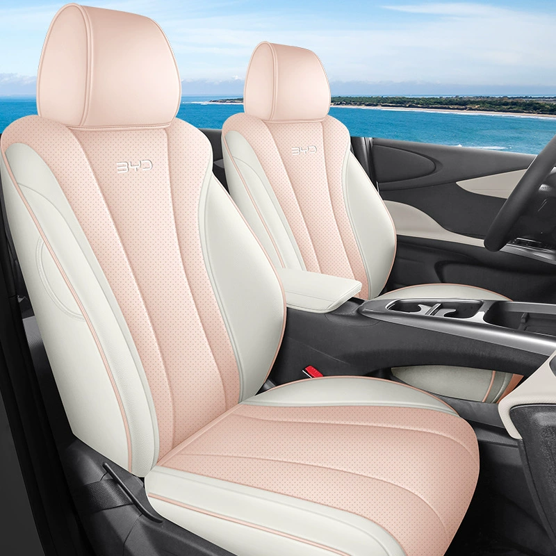 Подходит для BYD 2025 Dolphin Intelligent Driving Edition, чехол на сиденье, дышащий перфорированный полностью окруженный четырехсезонный чехол на сиденье