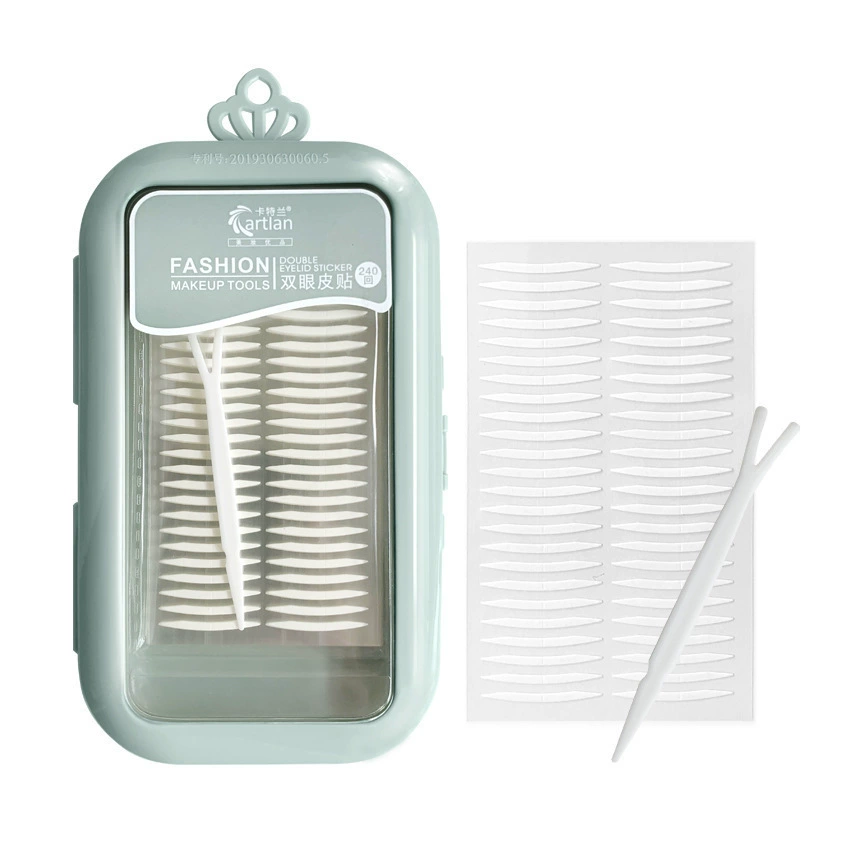 Карты/эмблемы? Нет. Похоже: Stickers to create double eyelids, invisible glue, long-term effect, without glue