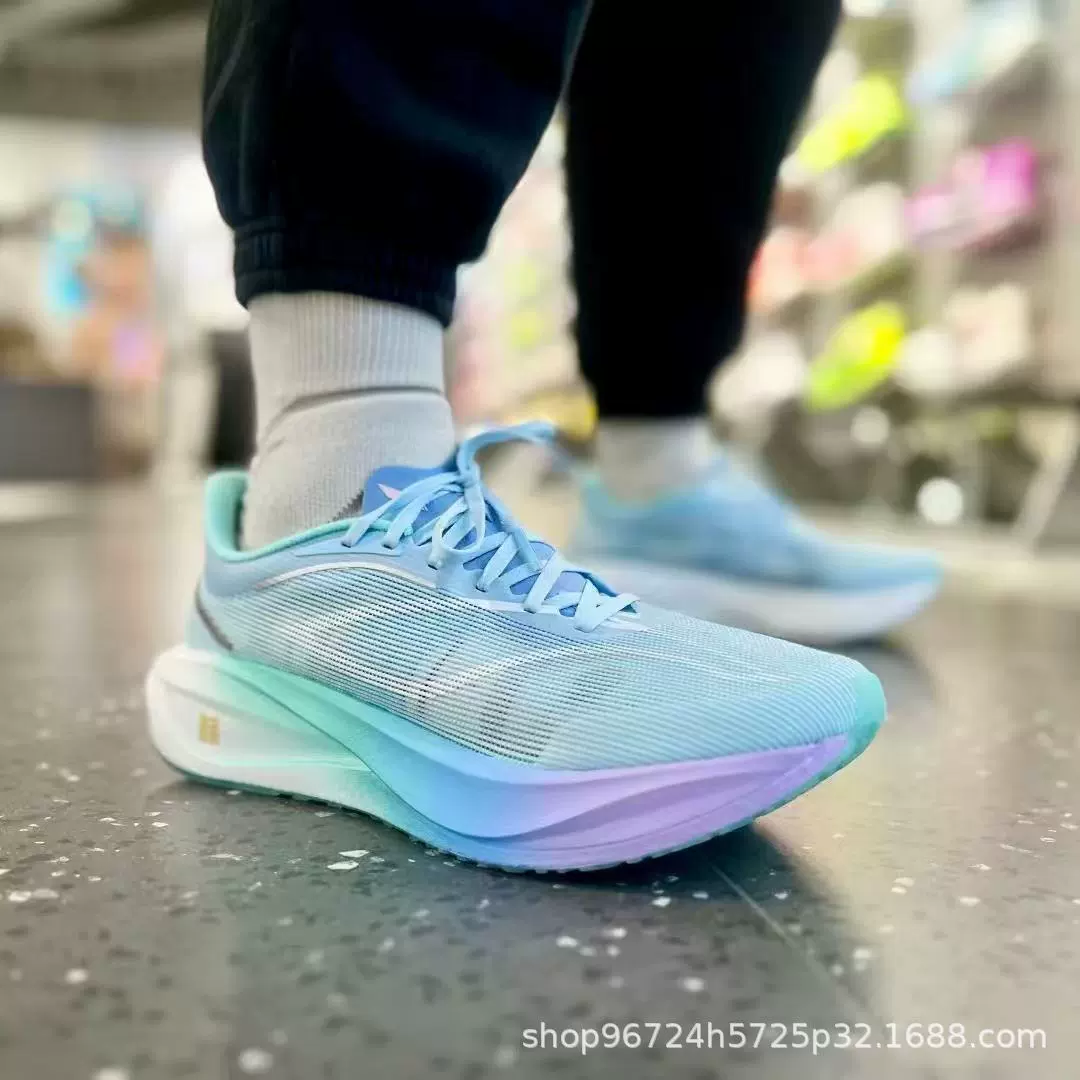 2025 Feidian 5C Marshmallow сверхлегкие кроссовки с карбоновой пластиной для бега, студенческие спортивные амортизирующие гоночные физические тесты, дышащие спортивные кроссовки