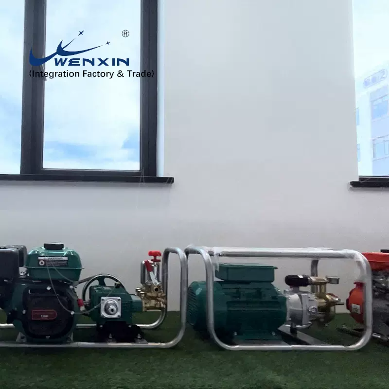 园林机械2.2KW电机机组1400转铝壳四方架30型泵壳