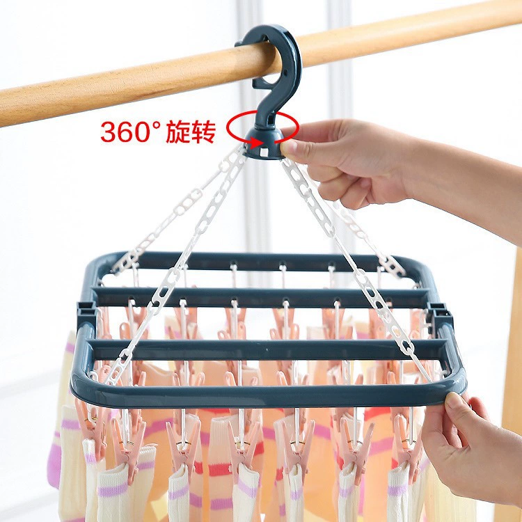 Square socks, hanger, universal drying rack, 32