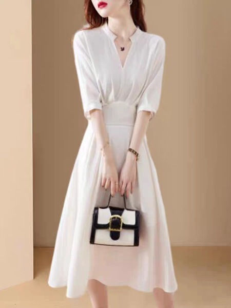 Autumn elegant dress