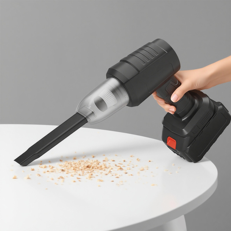 Car Vacuum Cleaner, Wireless Charging for Car Use, Super High Power Suction for Home Use, Small Handheld Portable Mini