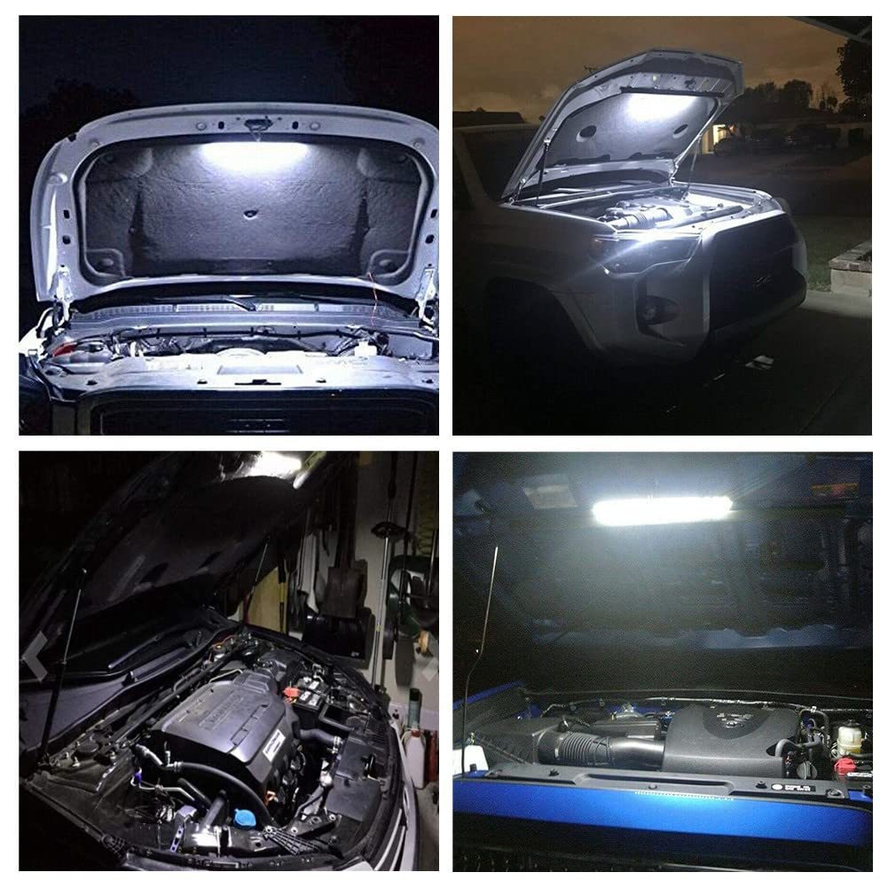 Car hood work inspection light LED light kit 12V car LED light bar universal light