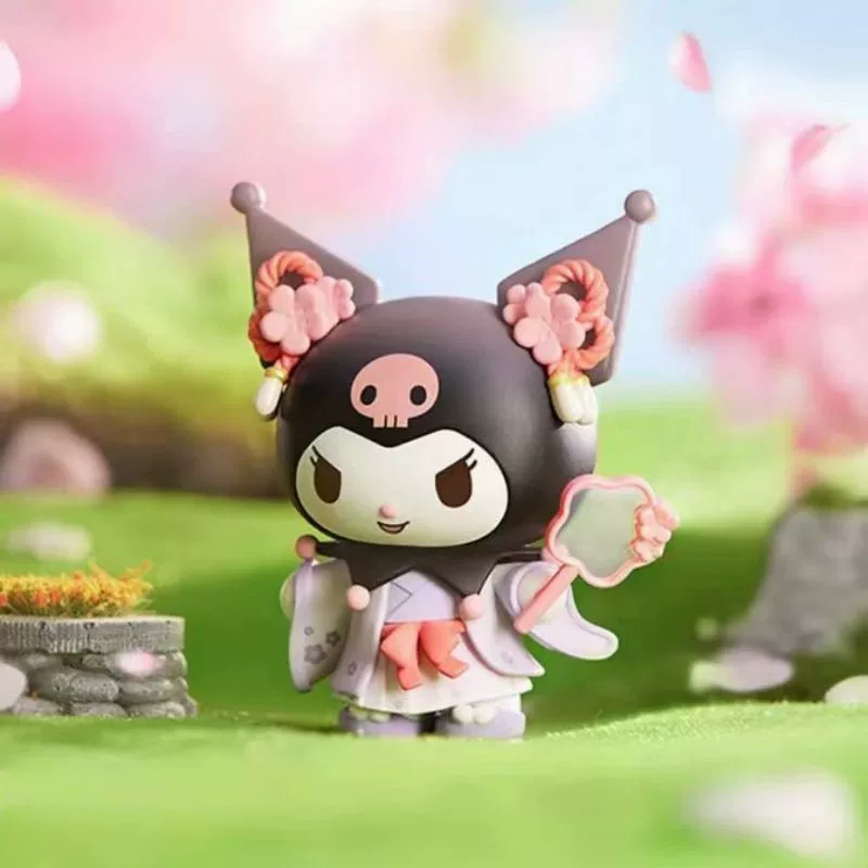 Десктопные слепые фигурки Sanrio New Rhyme Flower Appreciation Series, коллекция 2–6 шт.