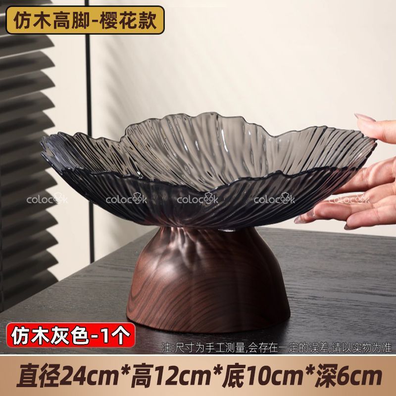 【复古风满满】高脚果盘家用蛋糕甜品盘干果茶点托盘糖果|undefined