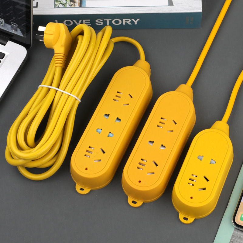 4000瓦工程大功率纯铜插座空调拖线板排插接线板16A/10A一件代发