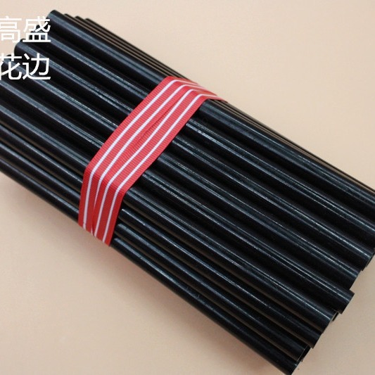 现货超粘性热熔胶棒饰品配件黑色热熔胶11X200mm 手工diy工具