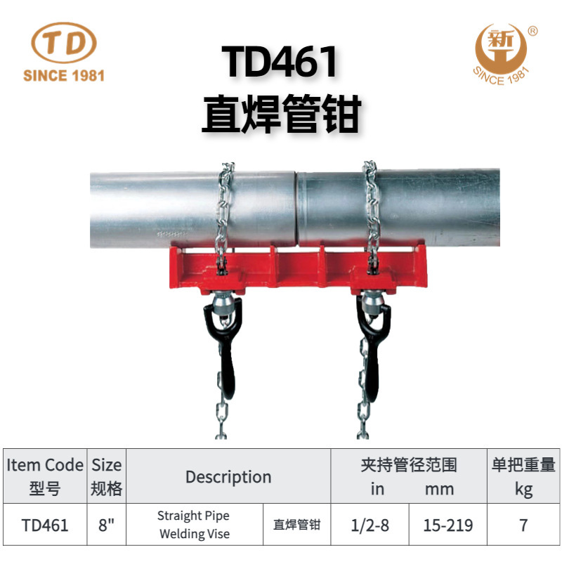 天達新工配管工具クランプ溶接対管器溶接ペンチ台虎ペンチ足台虎ペンチ|undefined